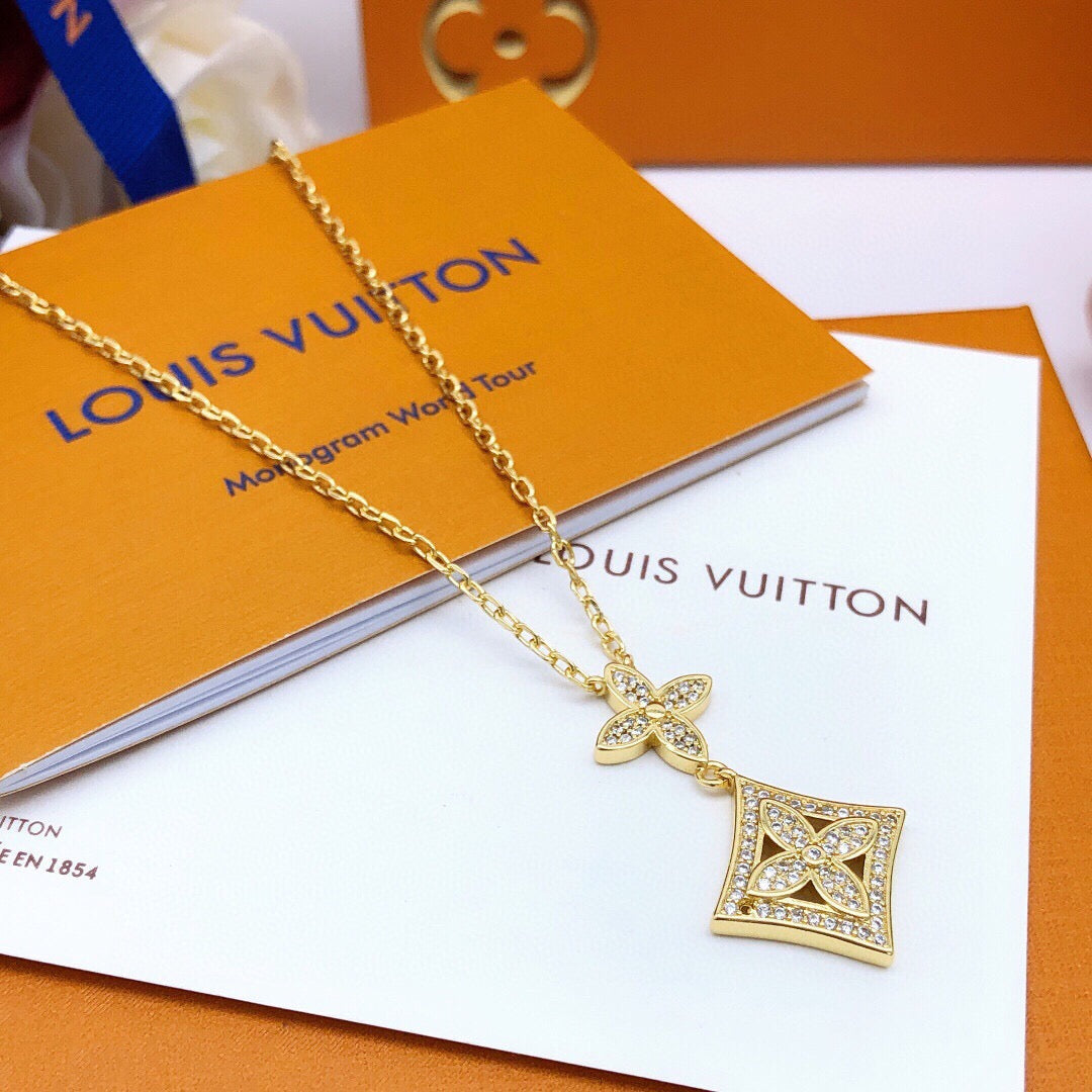 Martin Graham pendant necklace in polished metal-tone – main product view