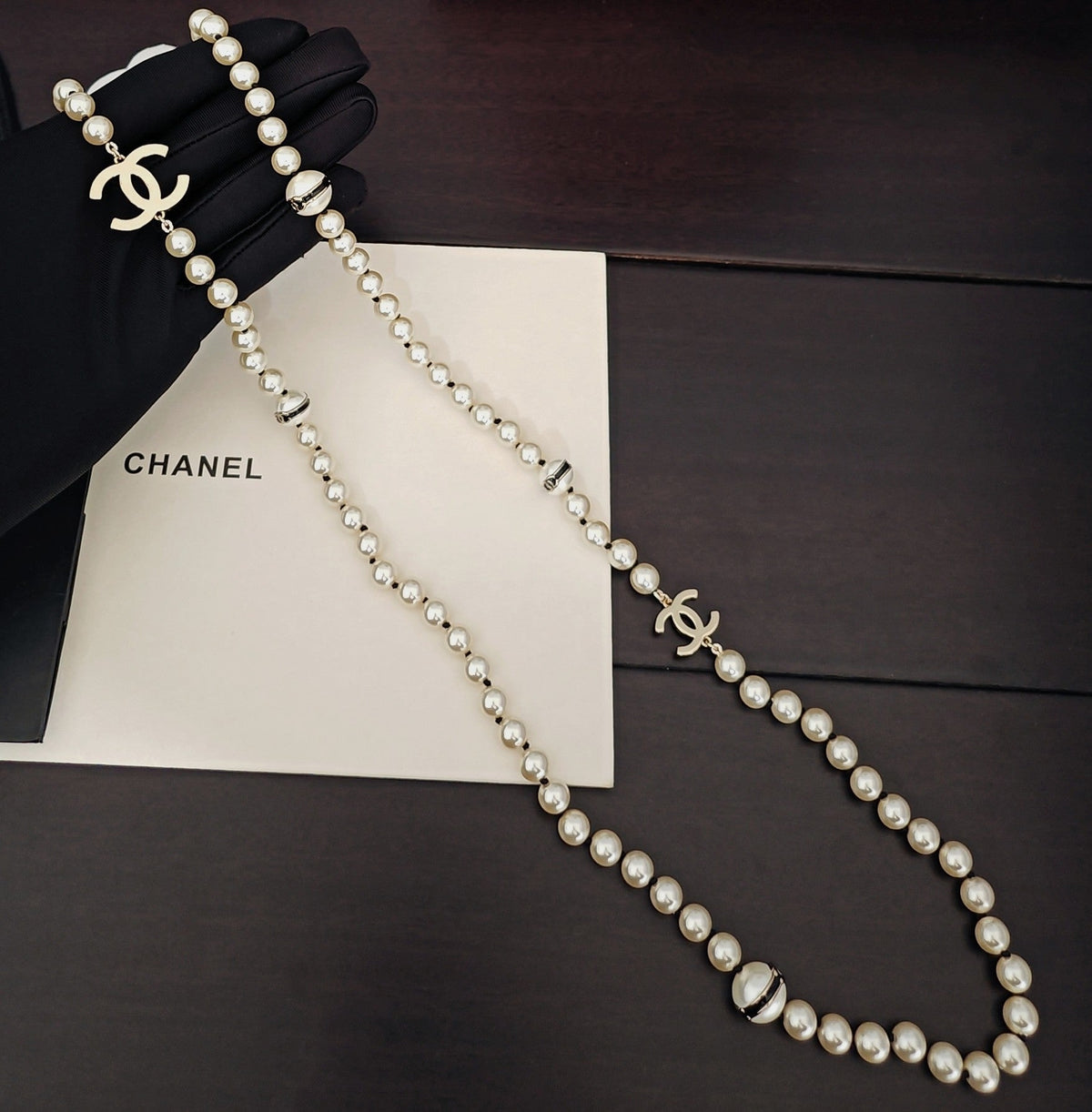 Martin Graham pendant necklace in polished metal-tone – main product view
