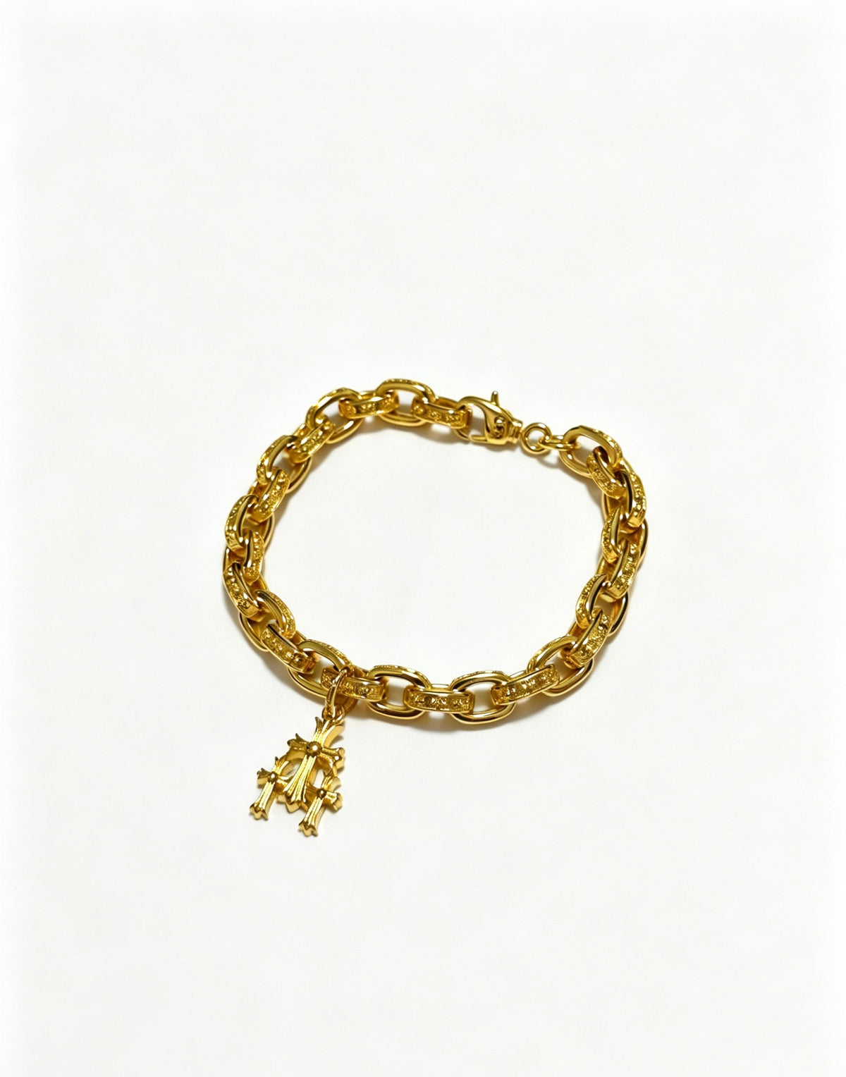 Martin Graham bracelet in polished metal-tone – main product view
