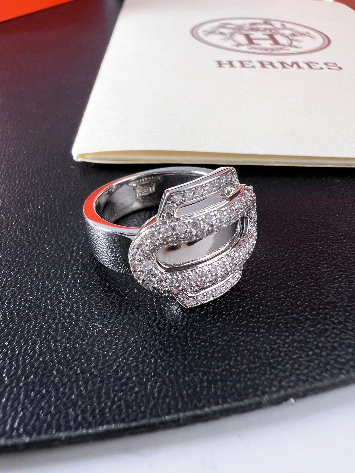 Martin Graham ring in polished metal-tone – main product view