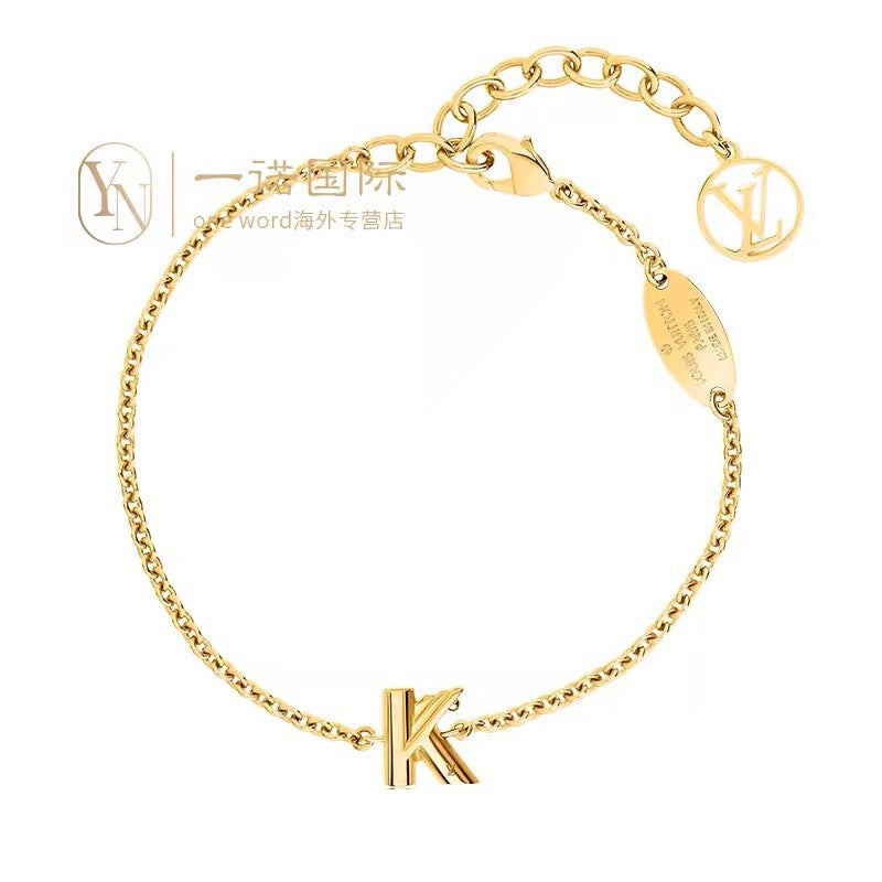 Martin Graham bracelet in polished metal-tone – main product view
