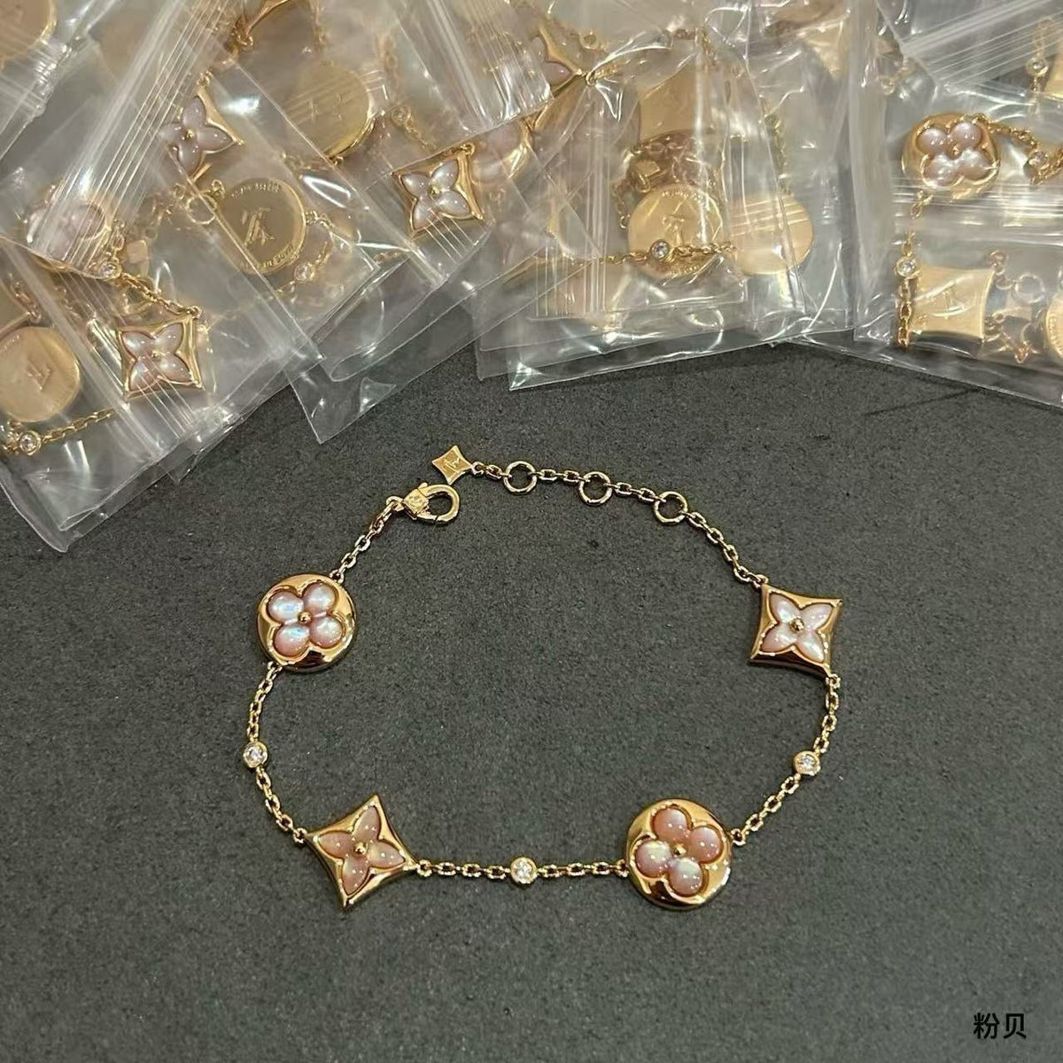 Martin Graham bracelet in polished metal-tone – main product view