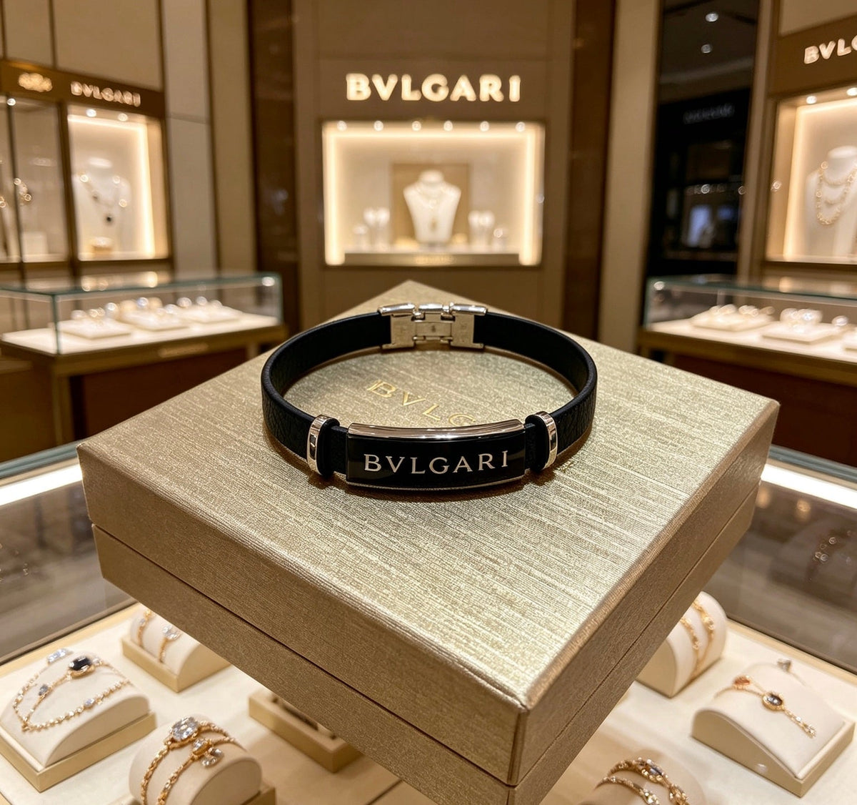 Martin Graham bracelet in polished metal-tone – main product view