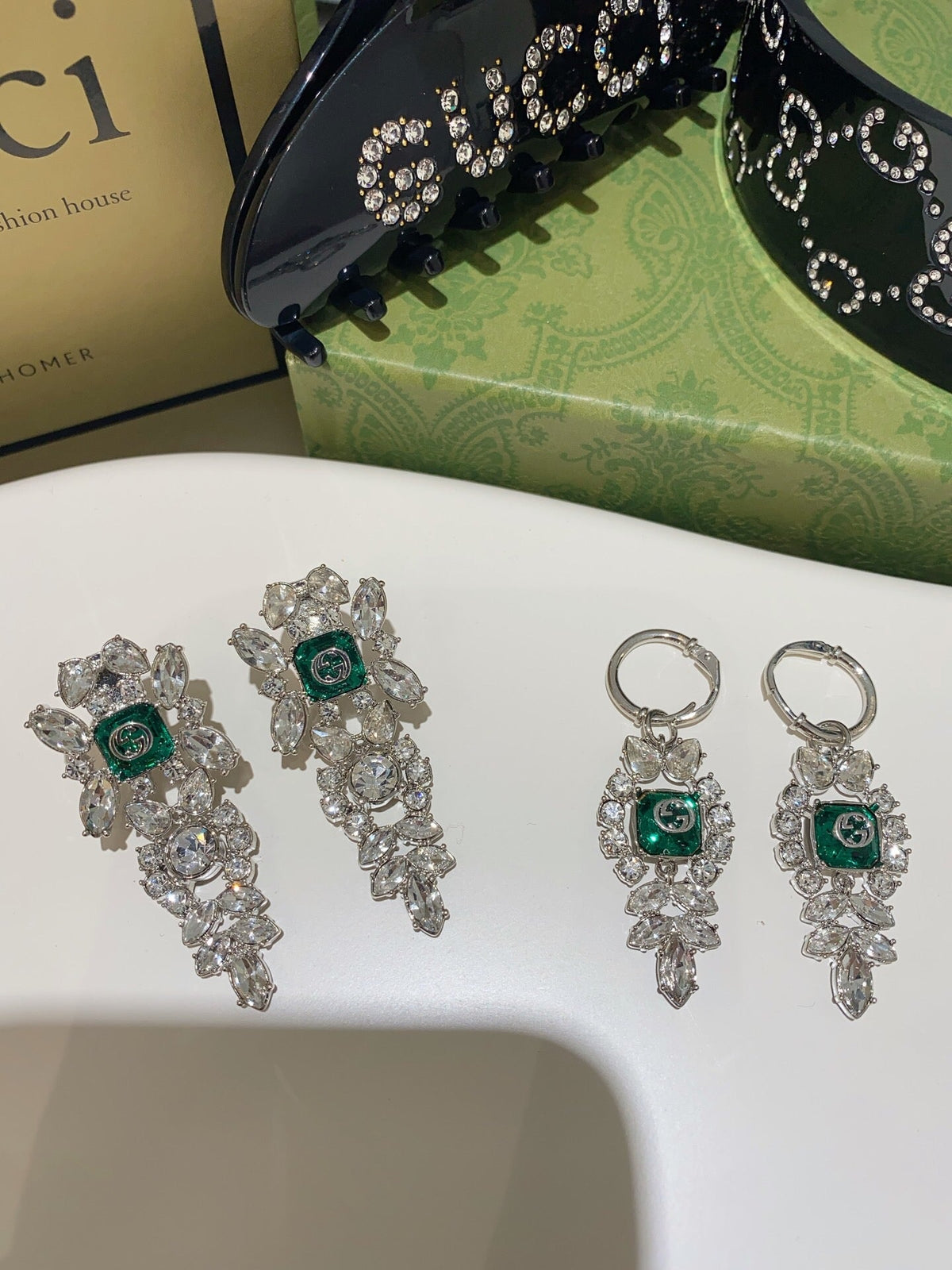 Martin Graham earrings in polished metal-tone – main product view