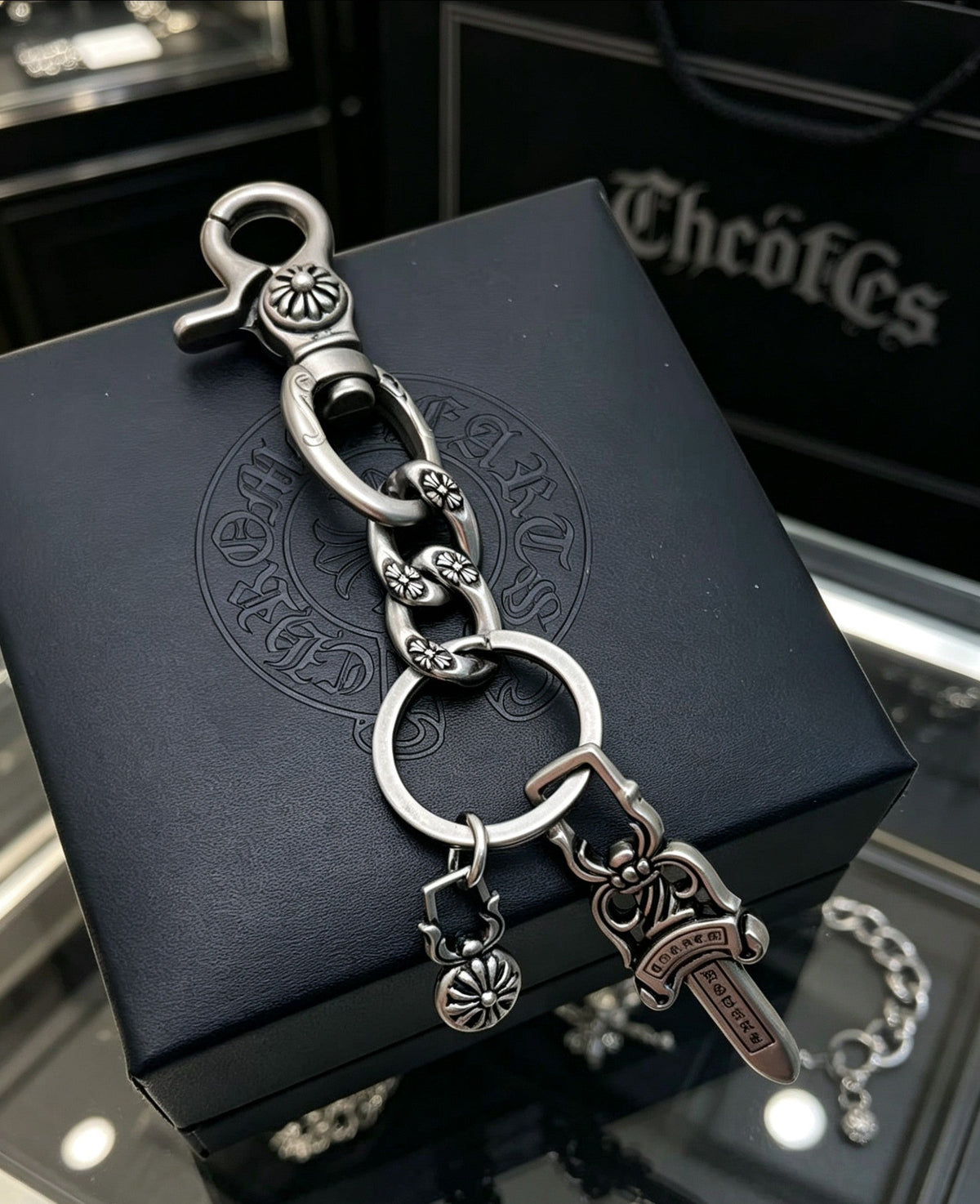 Martin Graham jewelry accessory in polished metal-tone – main product view