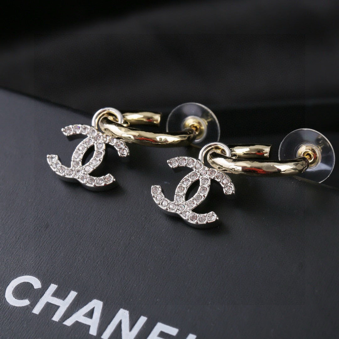 Martin Graham earrings in polished metal-tone – main product view