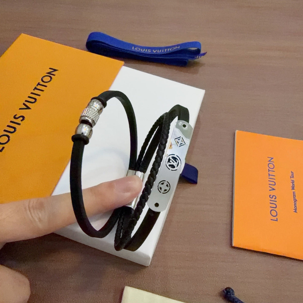 Martin Graham bangle in polished metal-tone – main product view