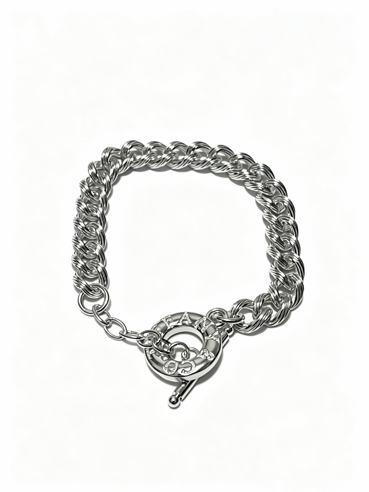 Martin Graham bracelet in polished metal-tone – main product view