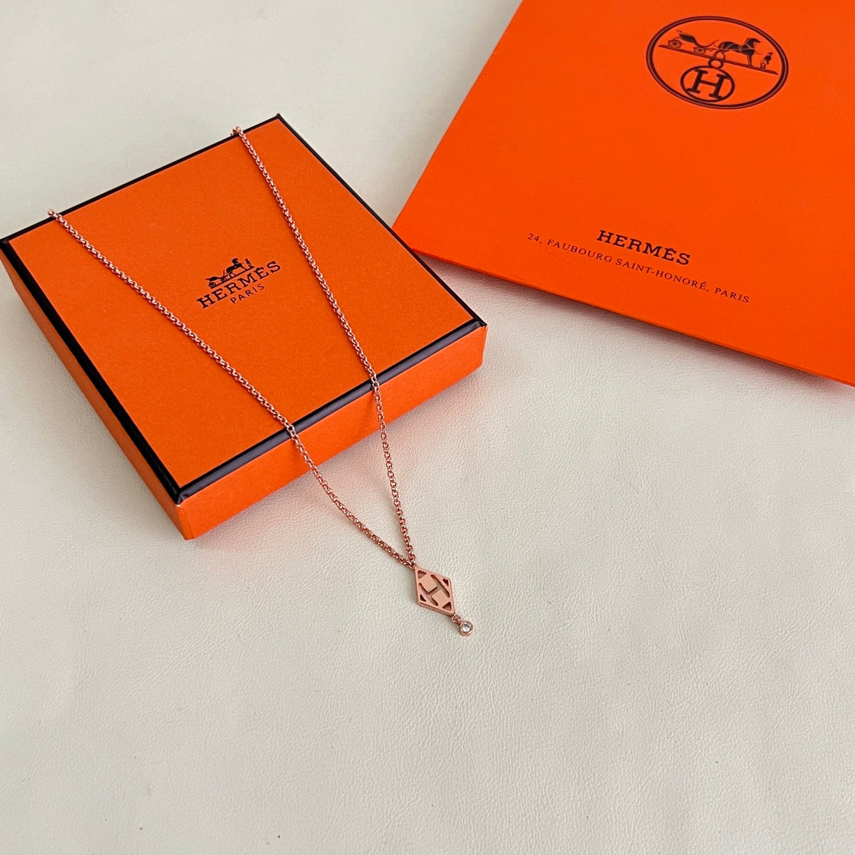 Martin Graham pendant necklace in polished metal-tone – main product view