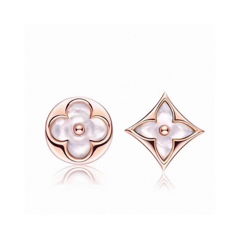 Martin Graham stud earrings in polished metal-tone – main product view