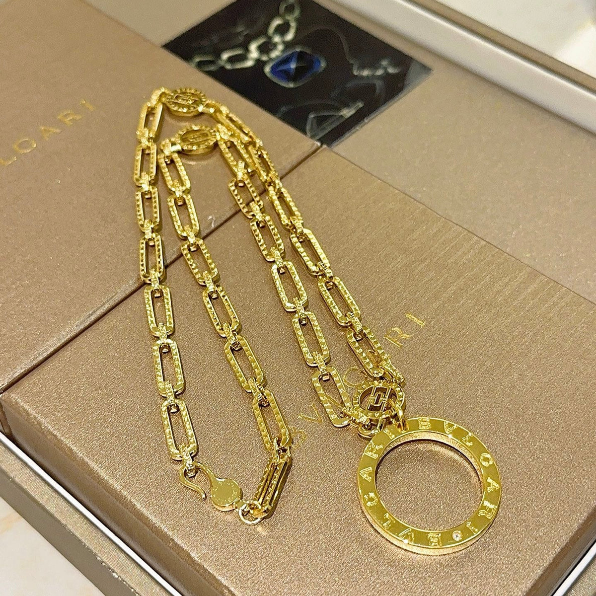 Martin Graham ring in polished metal-tone – main product view