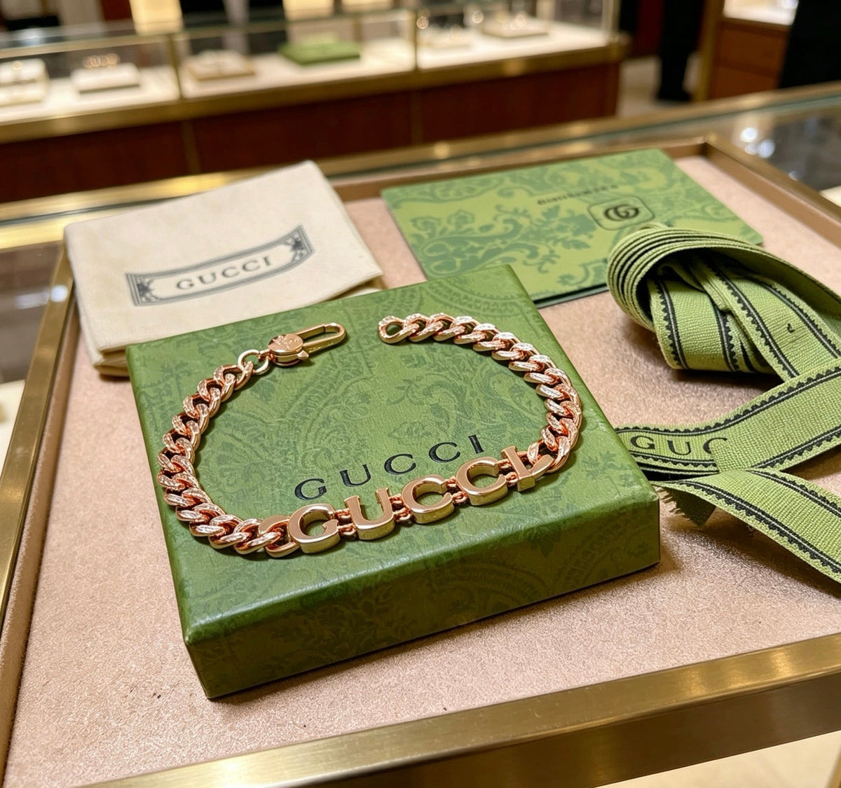 Martin Graham bracelet in polished metal-tone – main product view