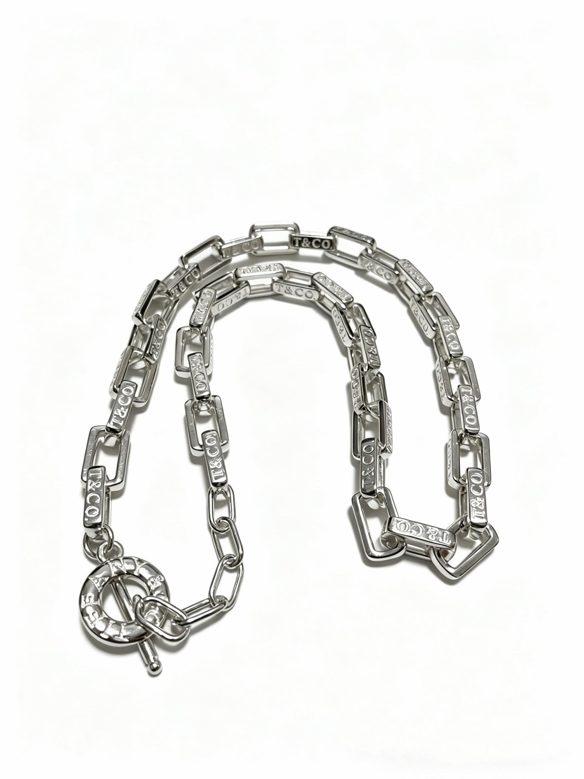 Martin Graham pendant necklace in polished metal-tone – main product view