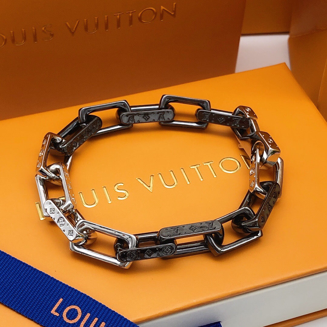 Martin Graham bracelet in polished metal-tone – main product view