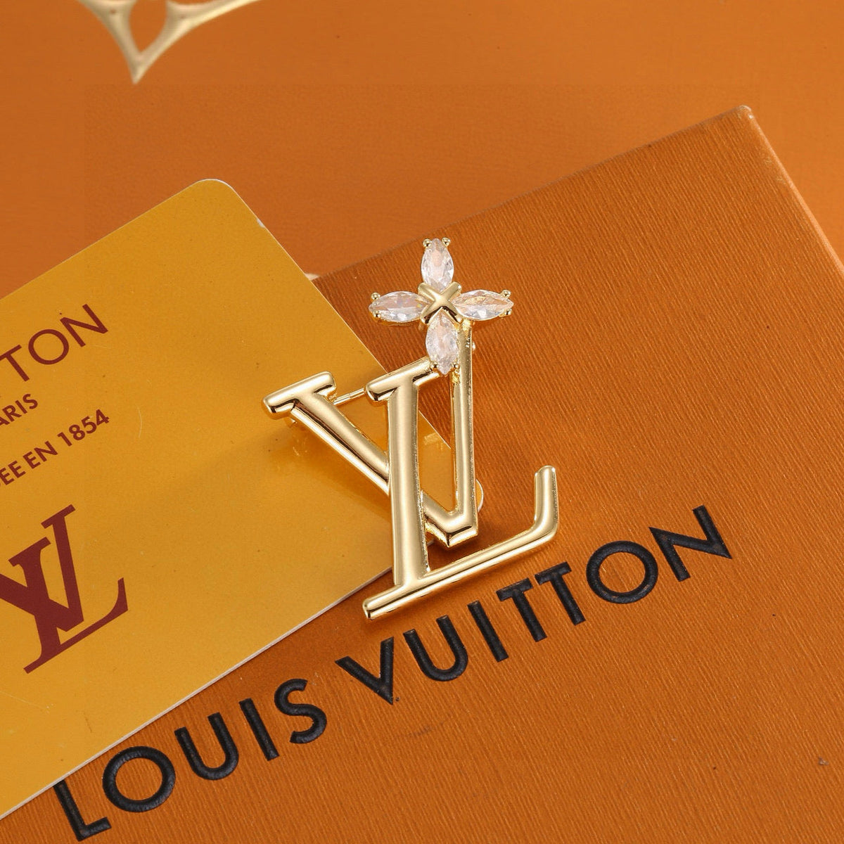 Martin Graham brooch in polished metal-tone – main product view