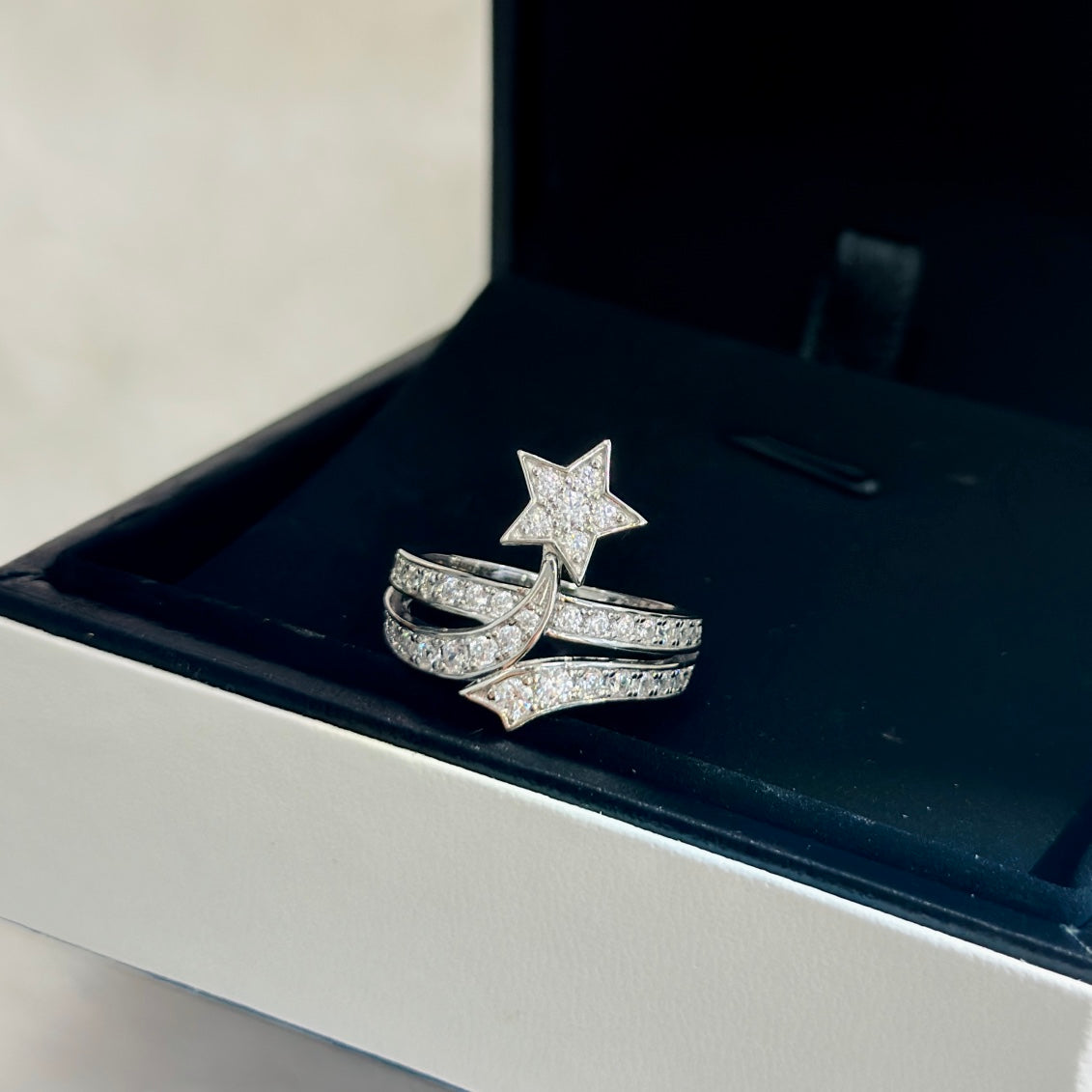 Martin Graham ring in polished metal-tone – main product view
