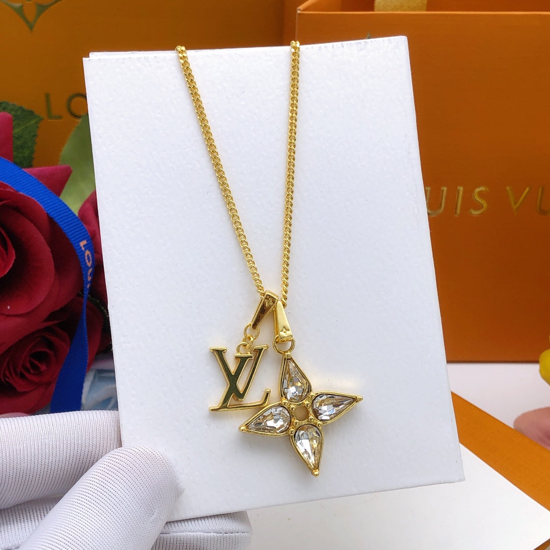 Martin Graham pendant necklace in polished metal-tone – main product view