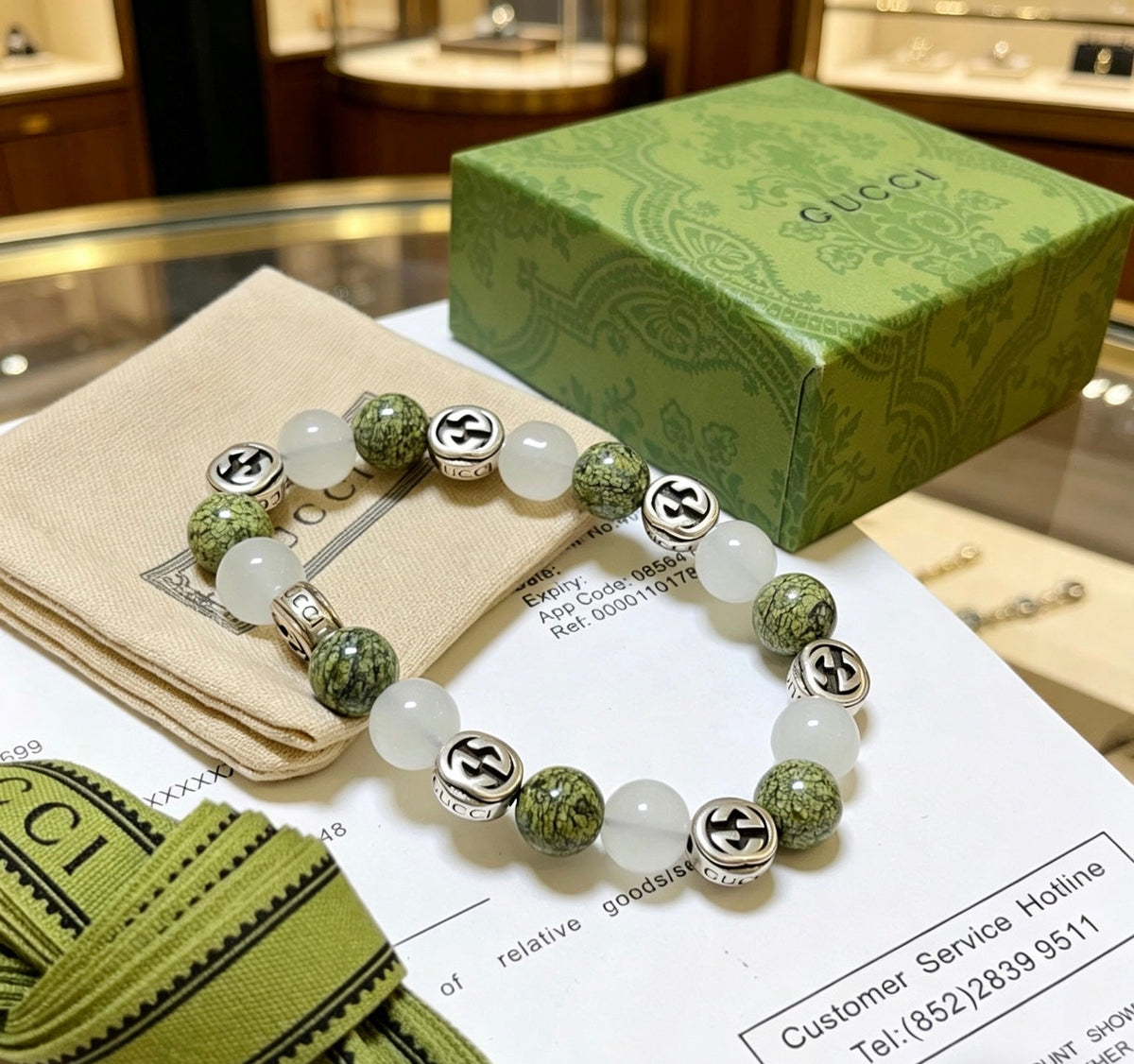 Martin Graham bracelet in polished metal-tone – main product view