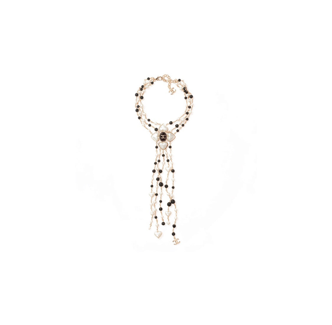 Martin Graham pendant necklace in polished metal-tone – main product view