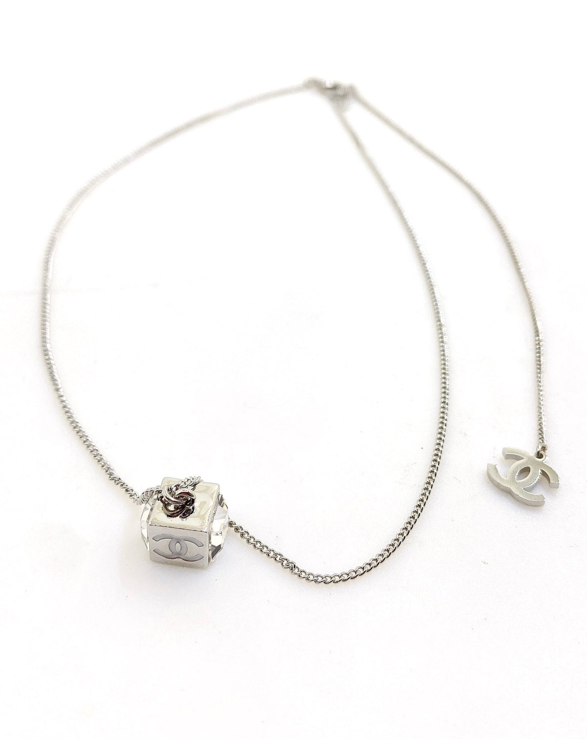 Martin Graham pendant necklace in polished metal-tone – main product view