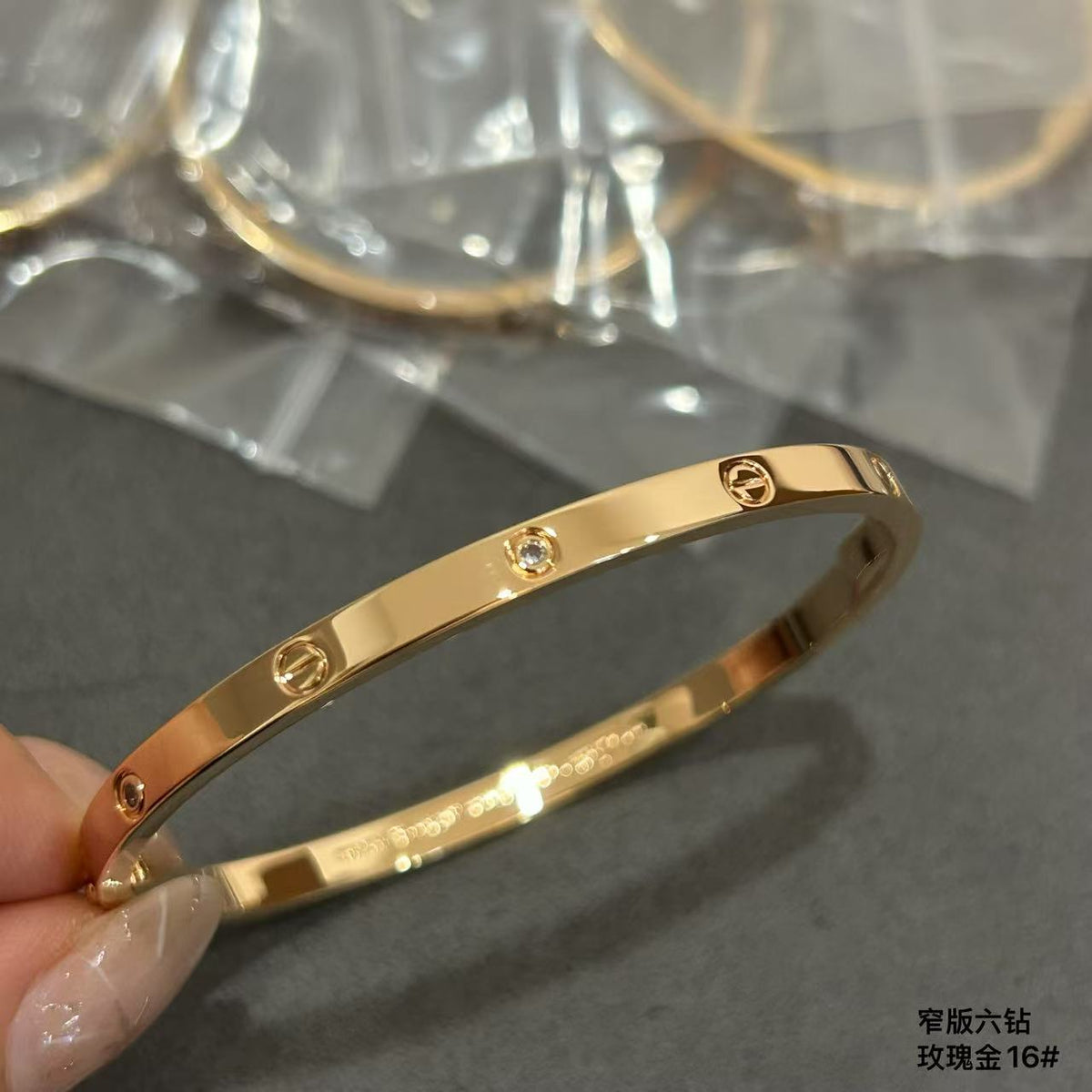 Martin Graham bracelet in polished metal-tone – main product view