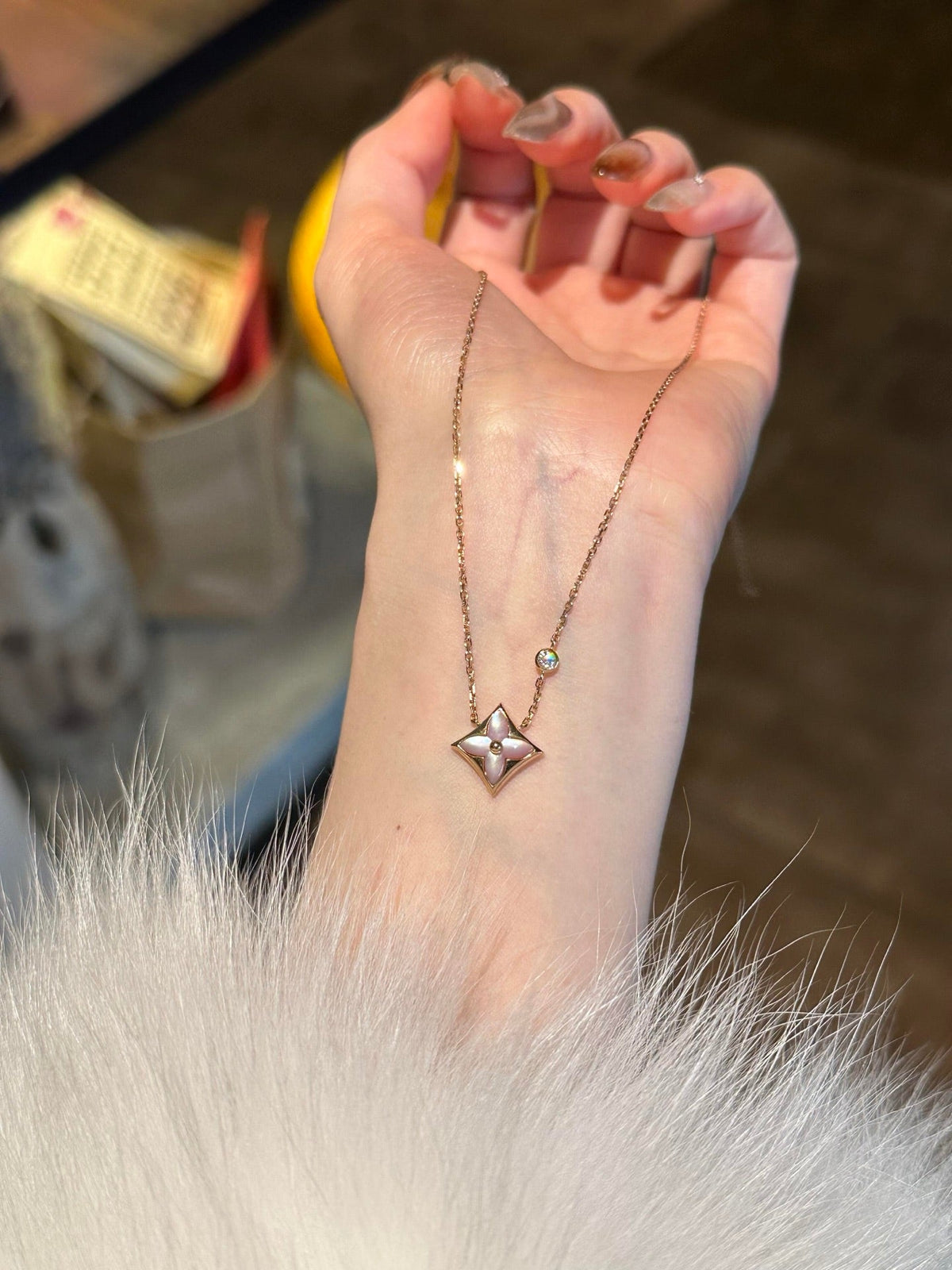 Martin Graham pendant necklace in polished metal-tone – main product view