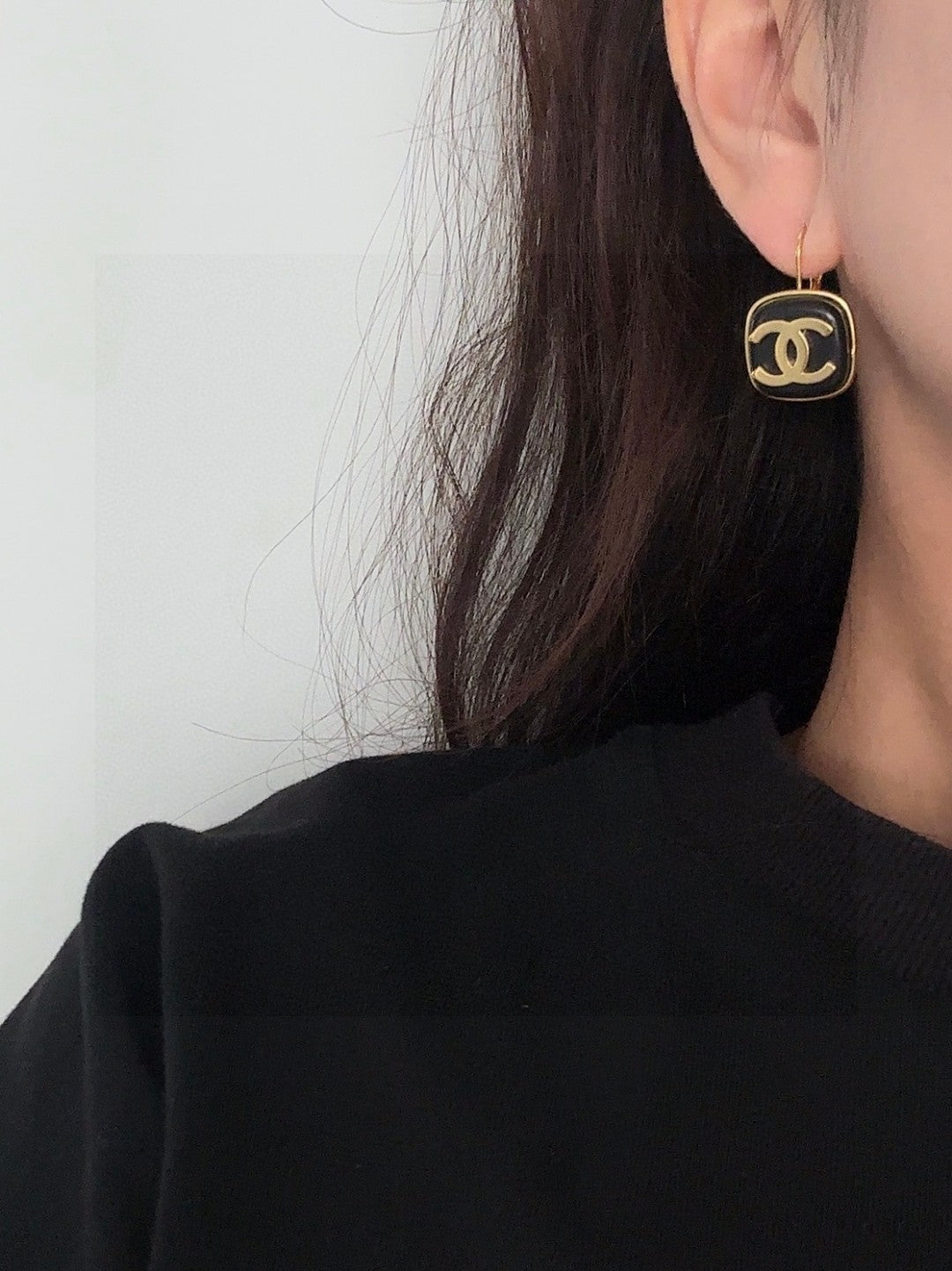 Martin Graham earrings in polished metal-tone – main product view
