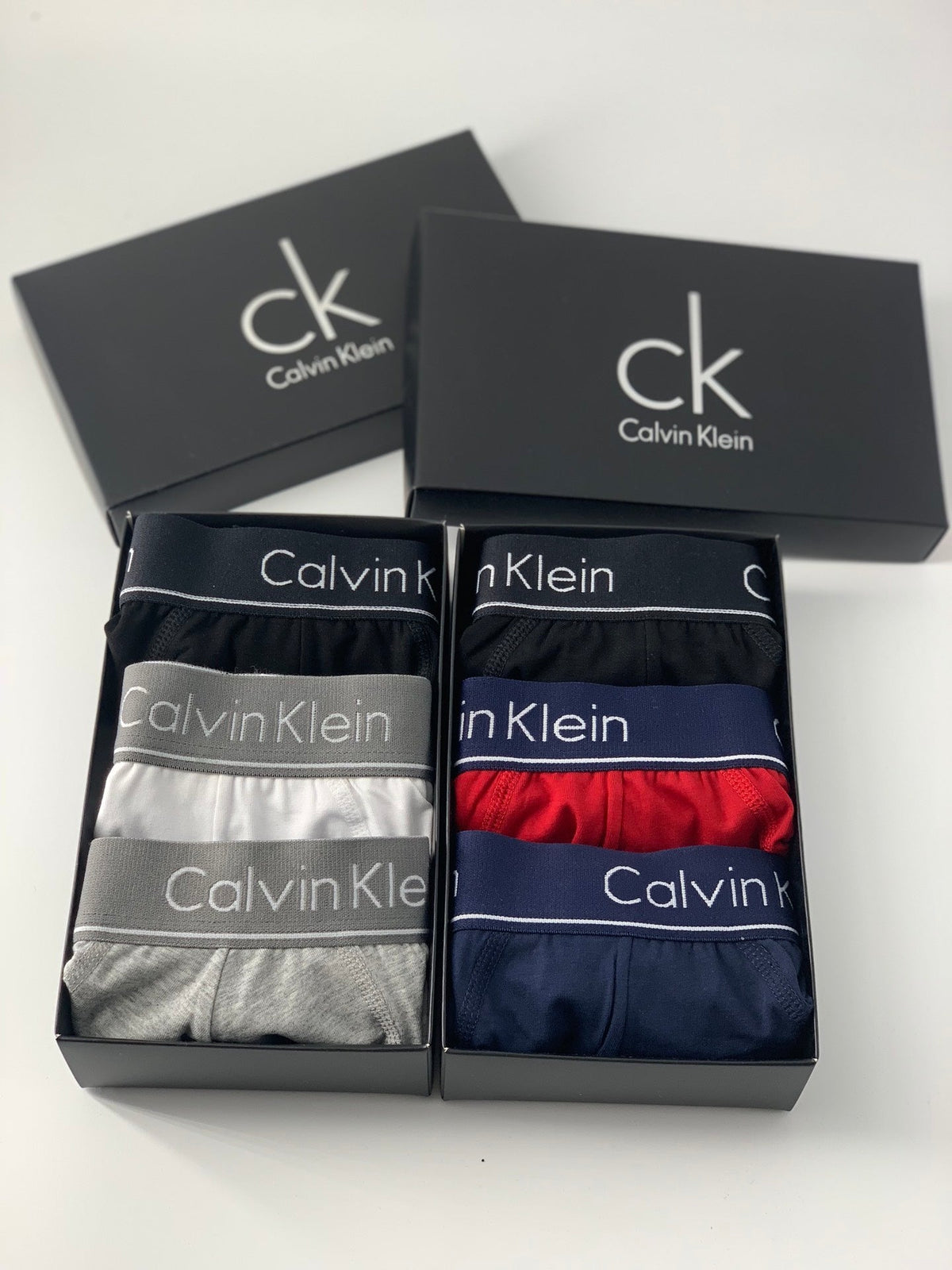 Calvin Klein Cotton Broad Logo Waistbands Men's Briefs - 3-Piece Box