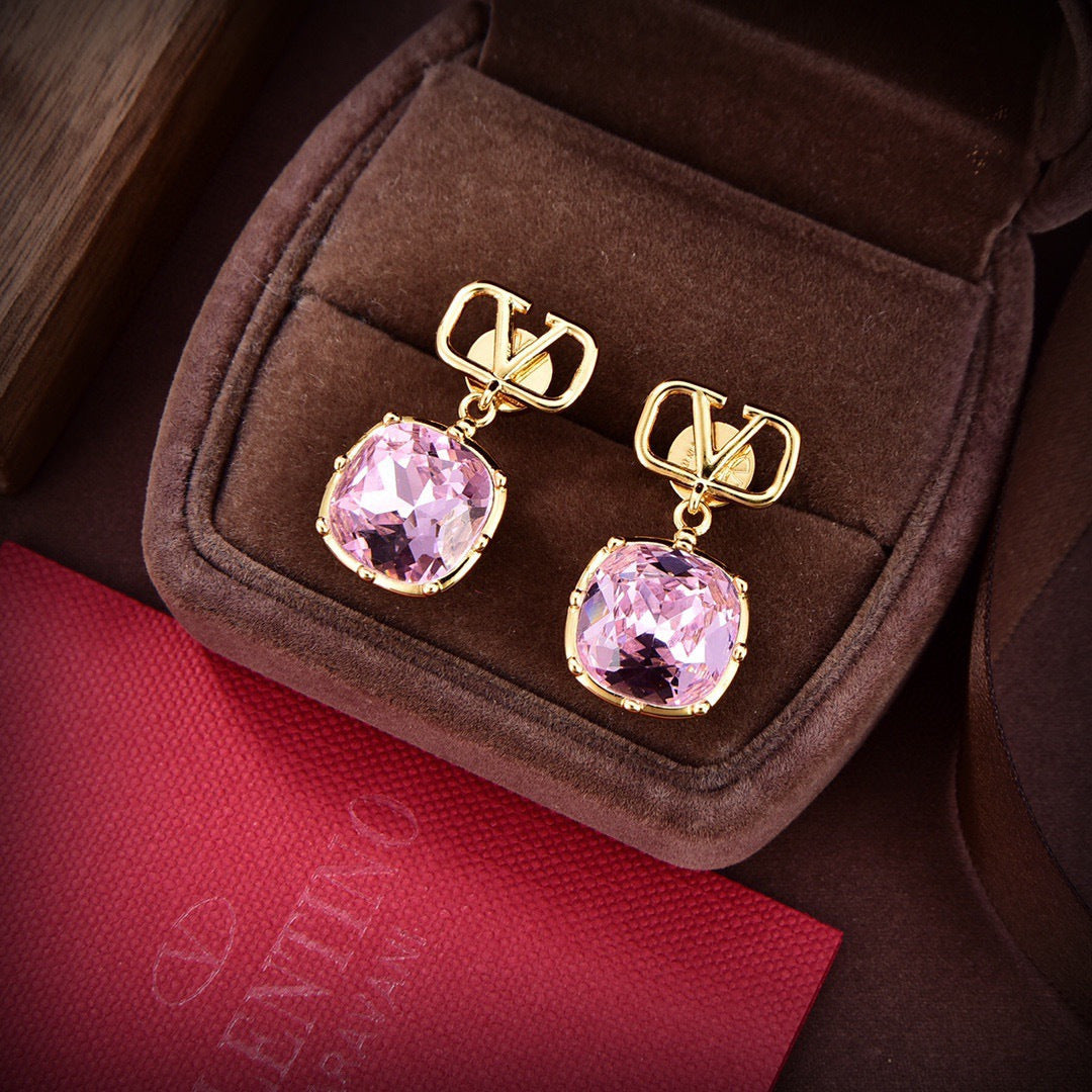 Martin Graham stud earrings in polished metal-tone – main product view
