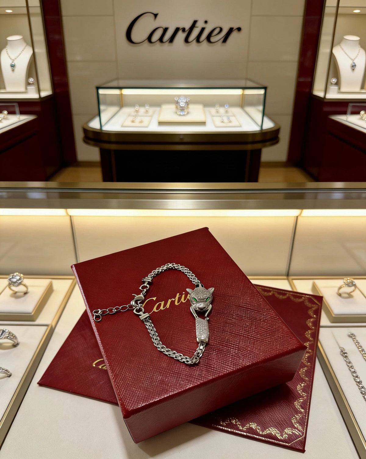 Martin Graham bracelet in polished metal-tone – main product view