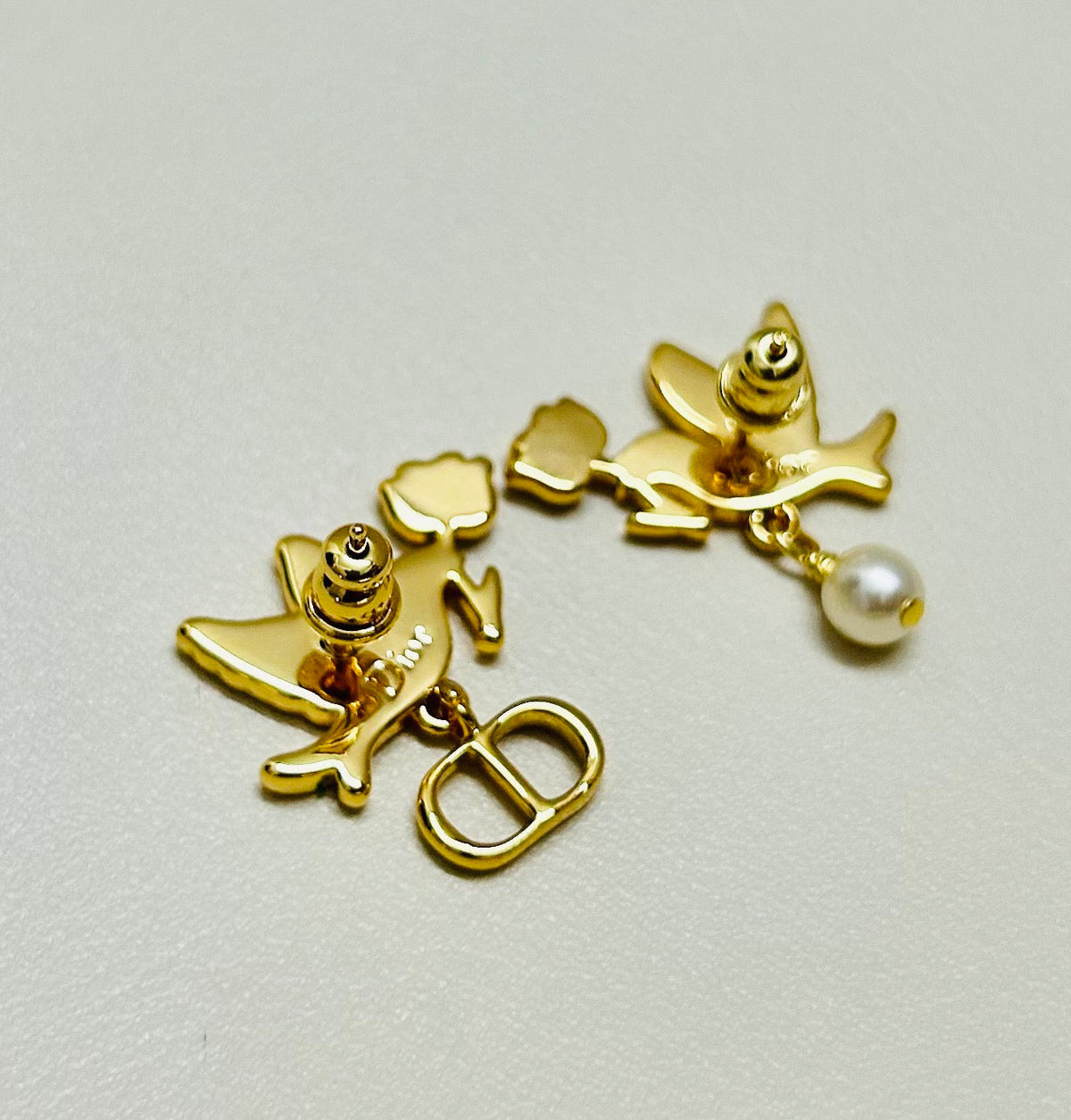 Martin Graham earrings in polished metal-tone – main product view