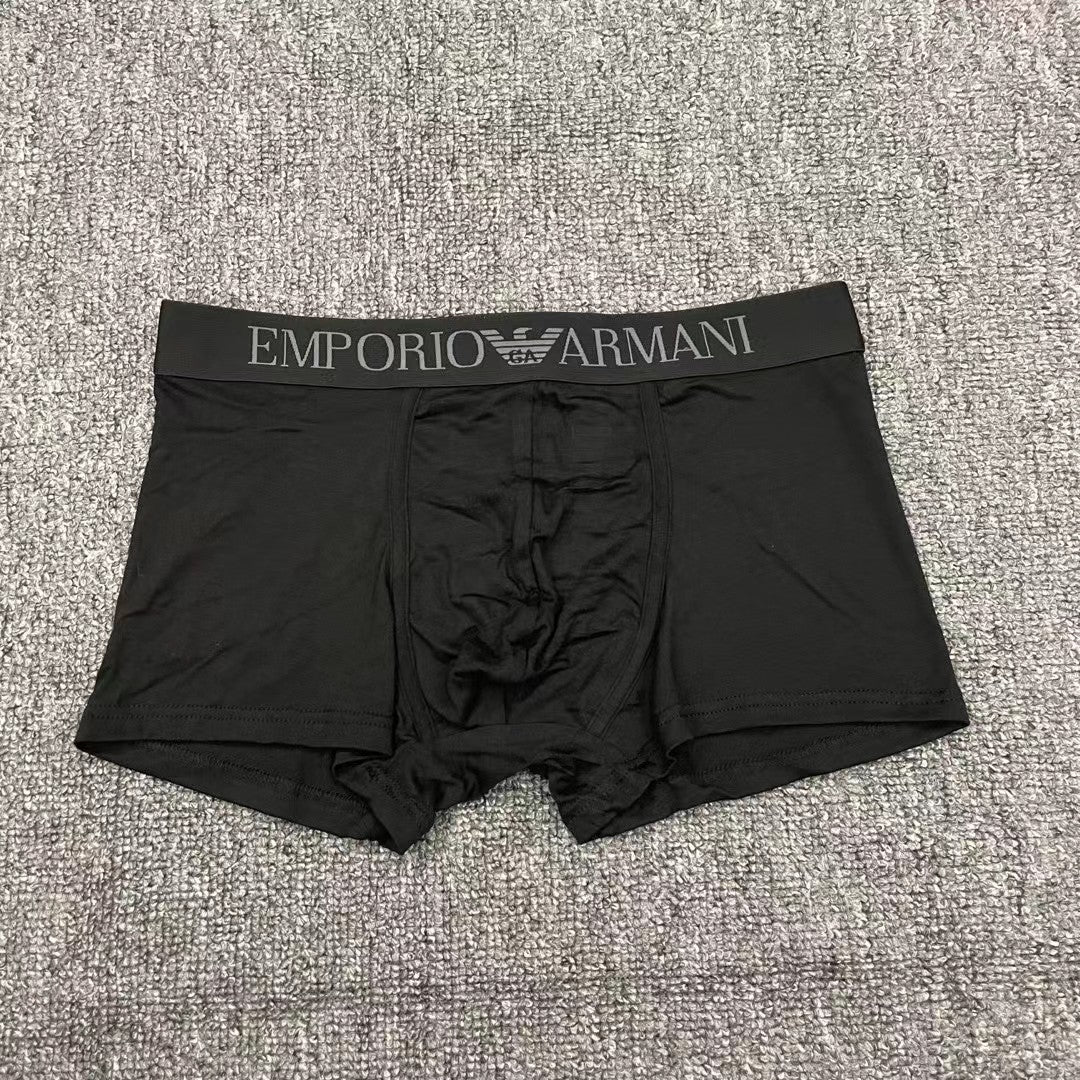 Emporio Armani Seven-Colour Men's Trunk Underwear - 3-Piece Box