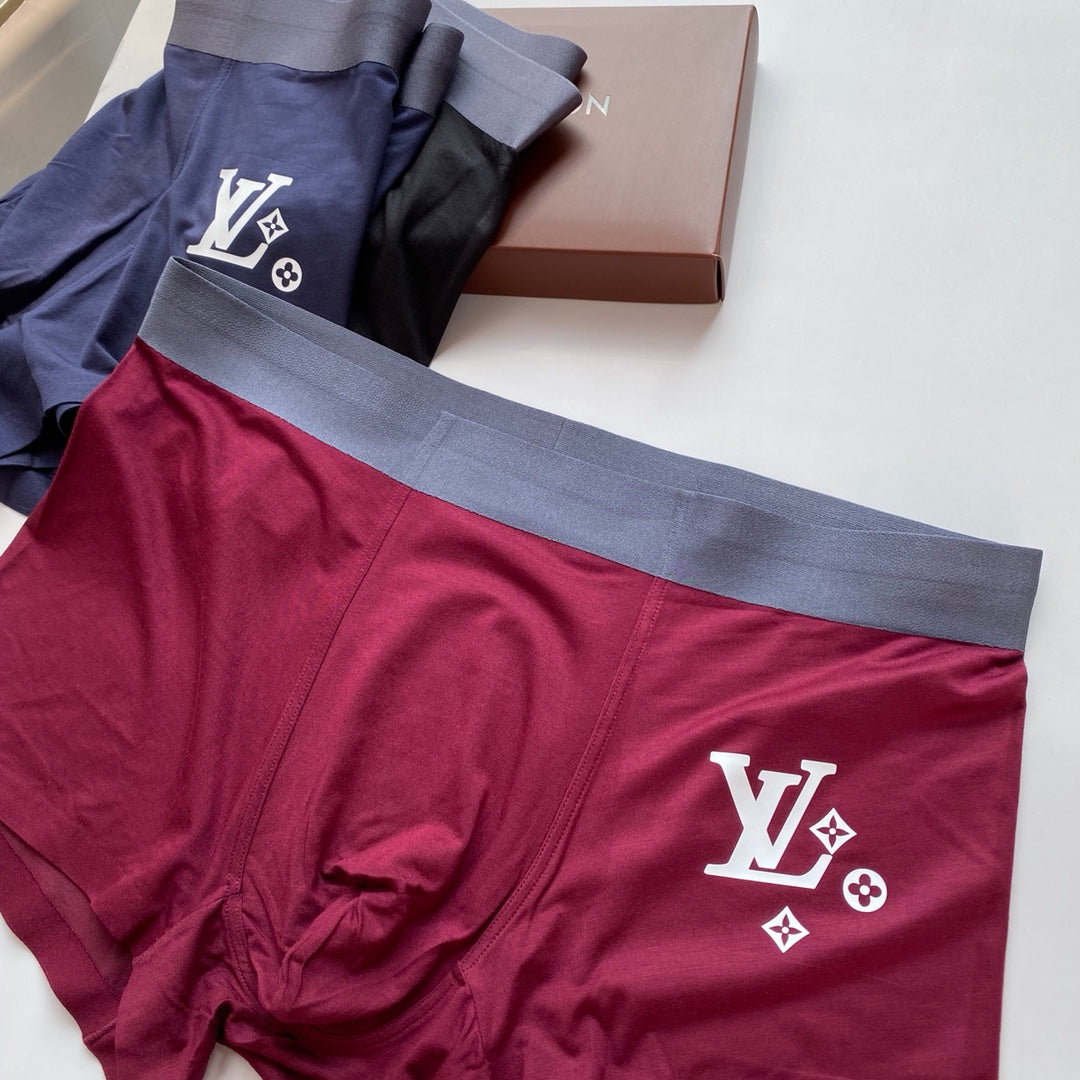 Louis Vuitton Initial Details Men's Boxer Briefs - 3-Piece Box