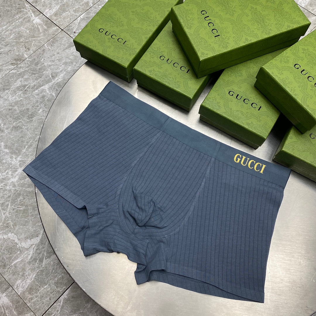 Gucci Cotton Men's Boxer Briefs - 3-Piece Box - Sizes L-XXXL