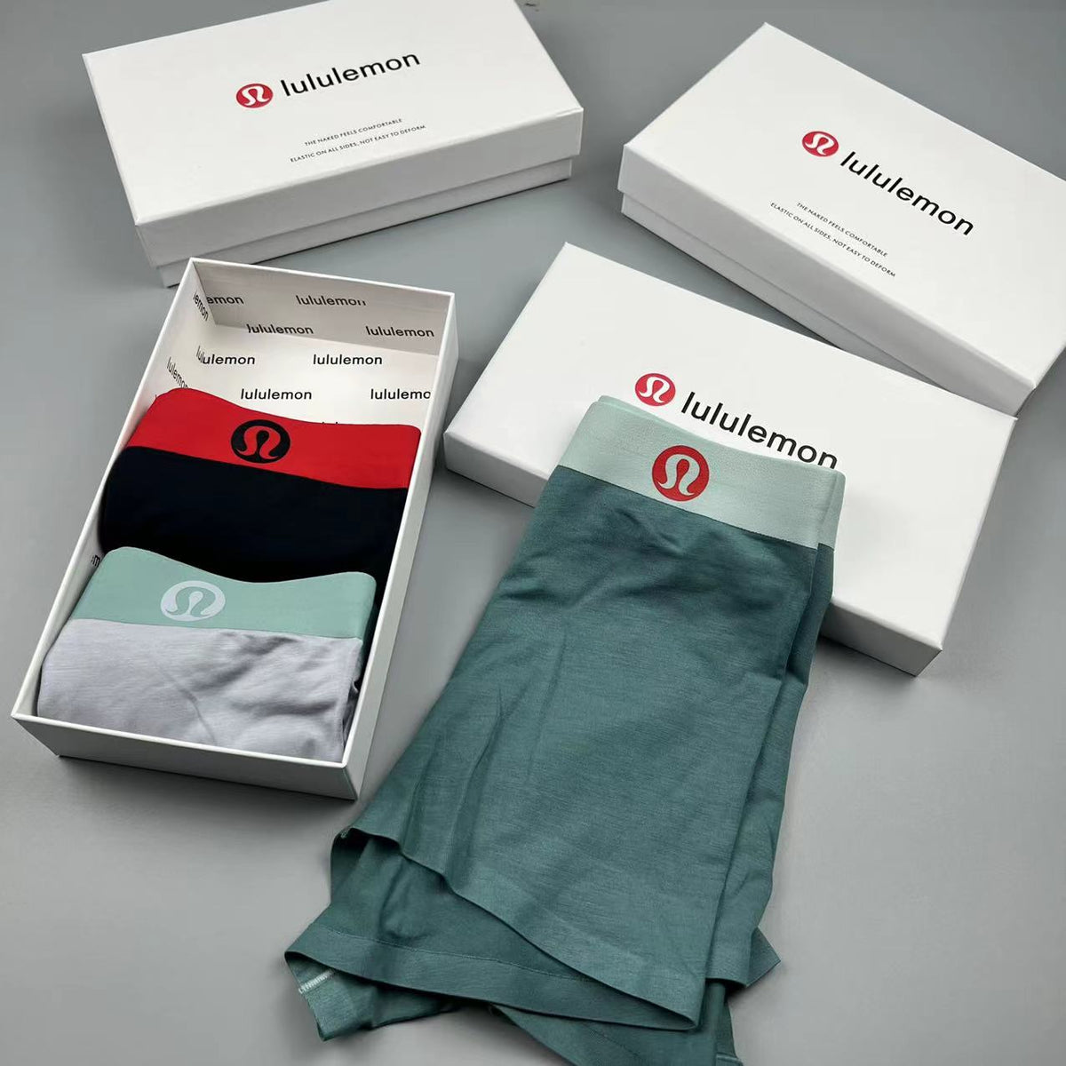 Lululemon Modal Breathable Seamless Men's Boxer Briefs – 3-Pack