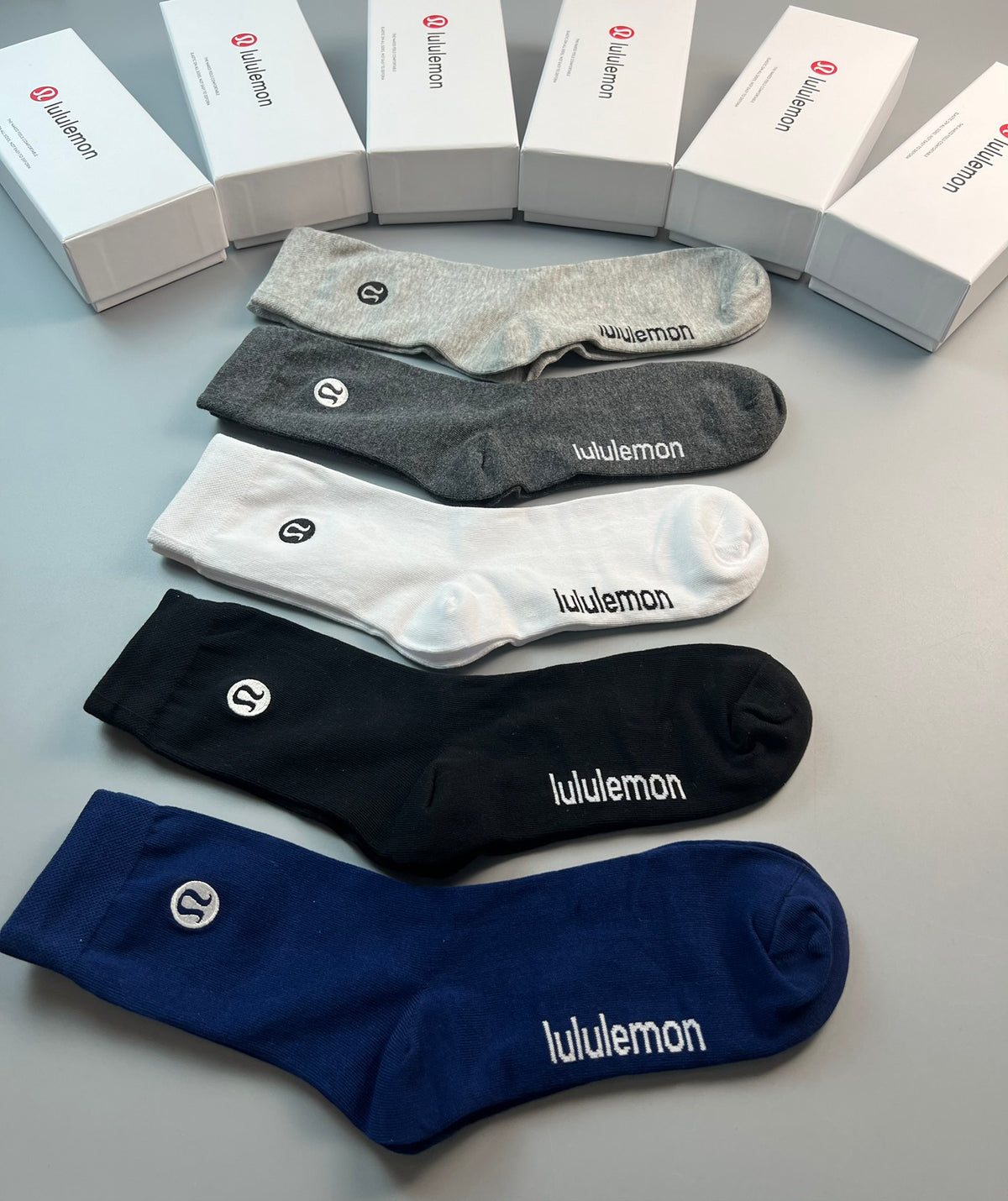Lululemon Neutral Colour Ankle Socks - Assorted Set