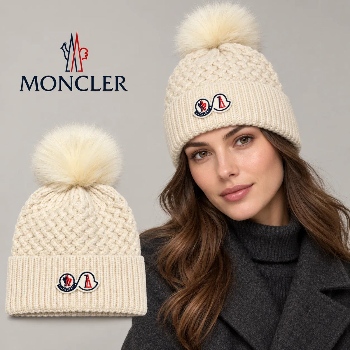 Moncler Knit Beanie - image 1