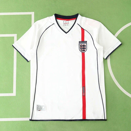 England Home Retro Jersey 2002 – Fan Edition