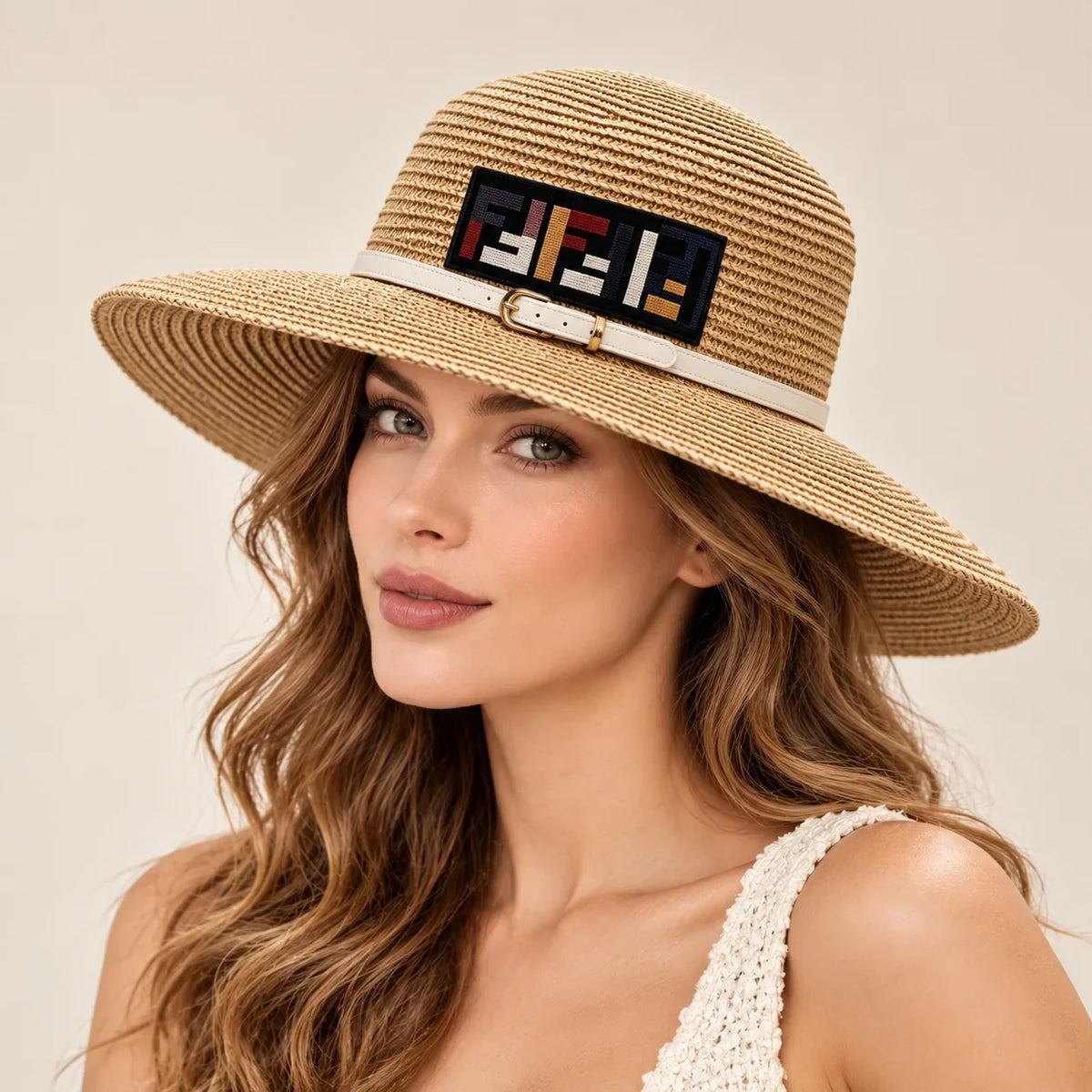 Fendi Woven Open Knit Hat - image 1