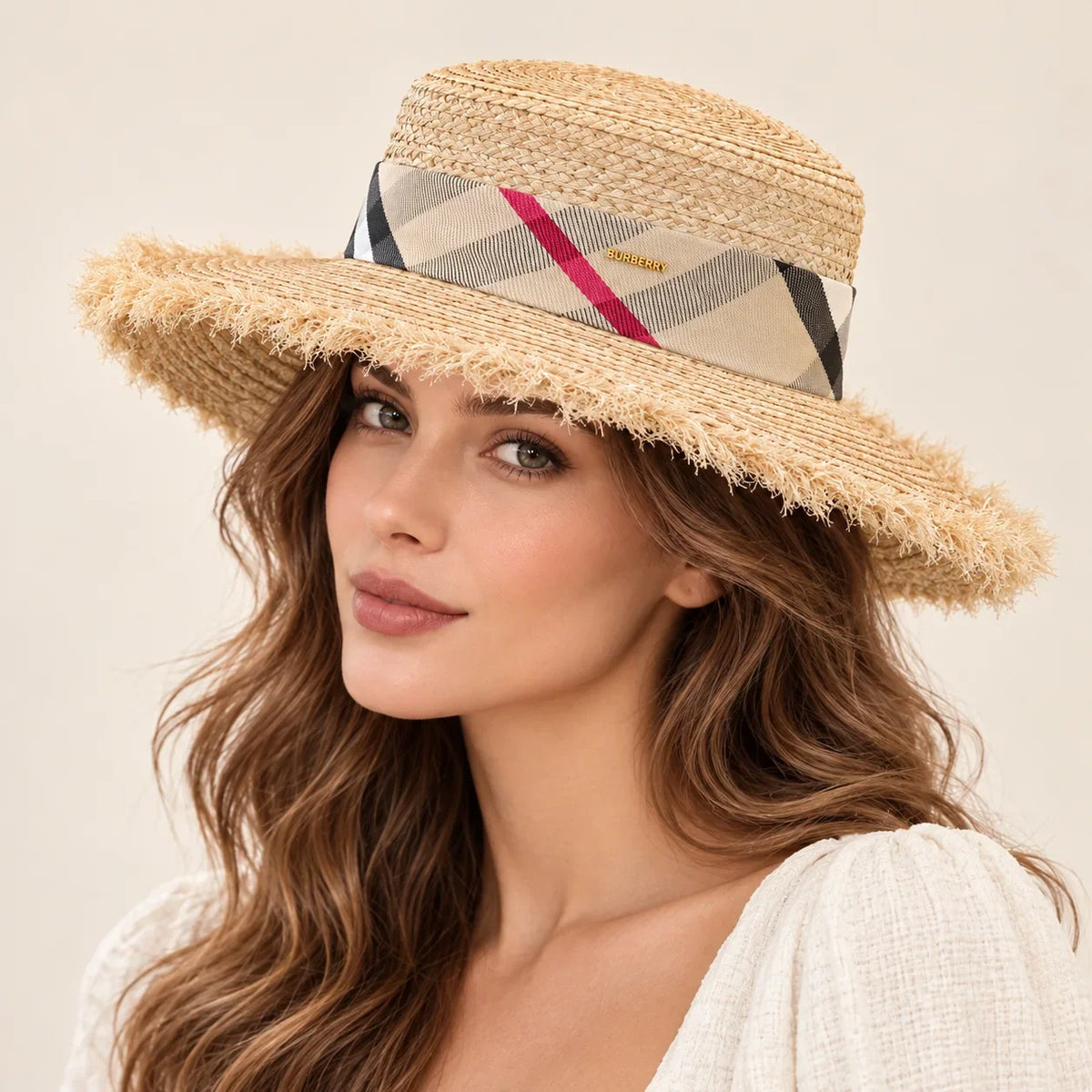 Burberry Straw Hat - image 1