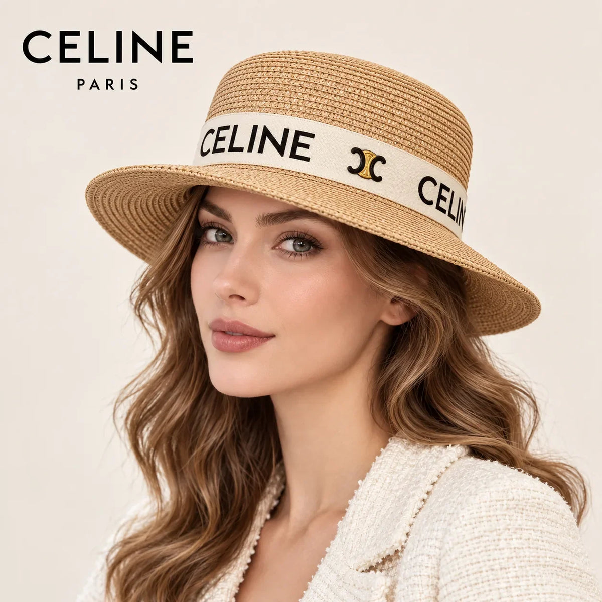 Celine Straw Hat - image 1