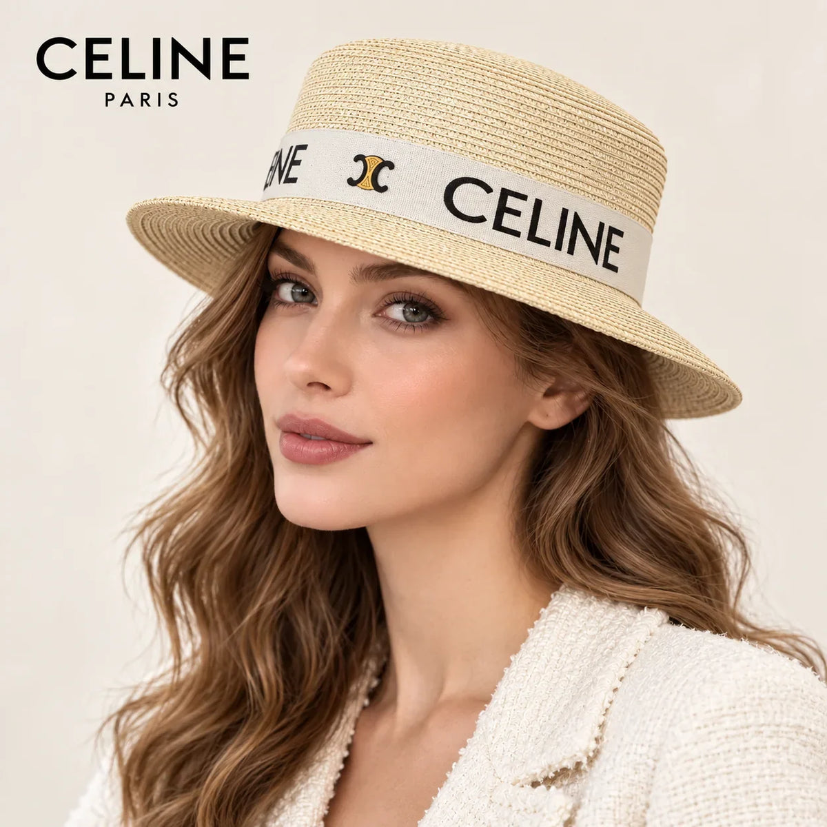 Celine Straw Hat - image 1