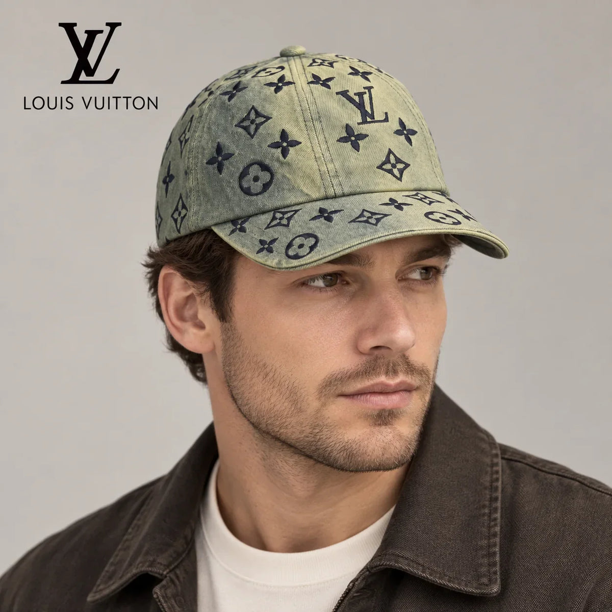 Louis Vuitton Denim Baseball Cap - image 1