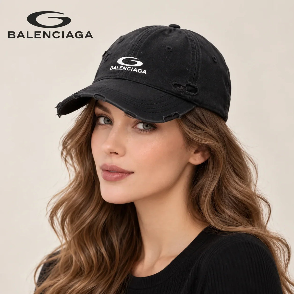 Balenciaga Embroidered Baseball Cap - image 1