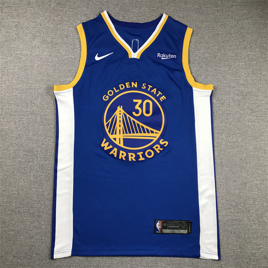 Stephen Curry #30 Golden State Warriors Nike 2022-23 Royal Blue Icon Edition Bay Bridge Fast Break Replica Jersey