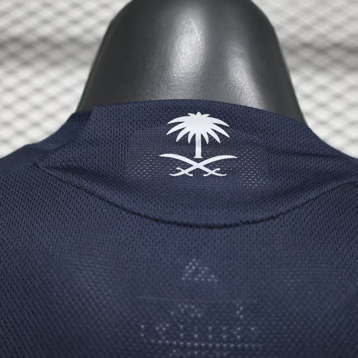2025/26 Al-Riyadh FC Away Player Version Jersey -  Navy Blue Mosaic Pixel Pattern - KAFD Sponsor