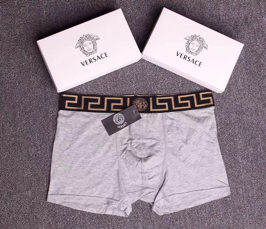 Versace Boxed Ornamental Folded Letter Panels Boxer Briefs, image 5