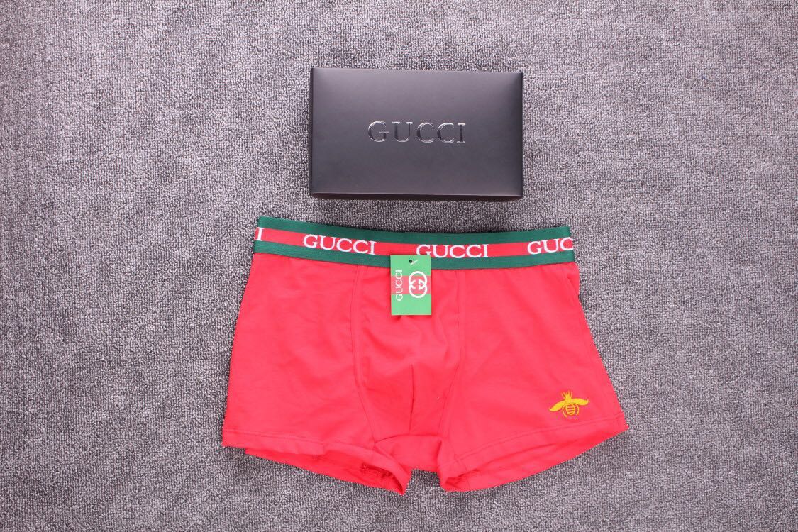 Gucci Allover Red Green Letter Print Boxer Briefs, image 8