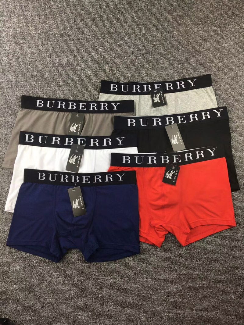 Burberry Folded Multicolour Bold Cuff Text Crew Socks, image 6