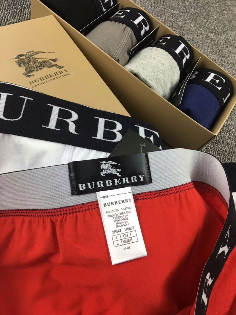 Burberry Folded Multicolour Bold Cuff Text Crew Socks, image 5